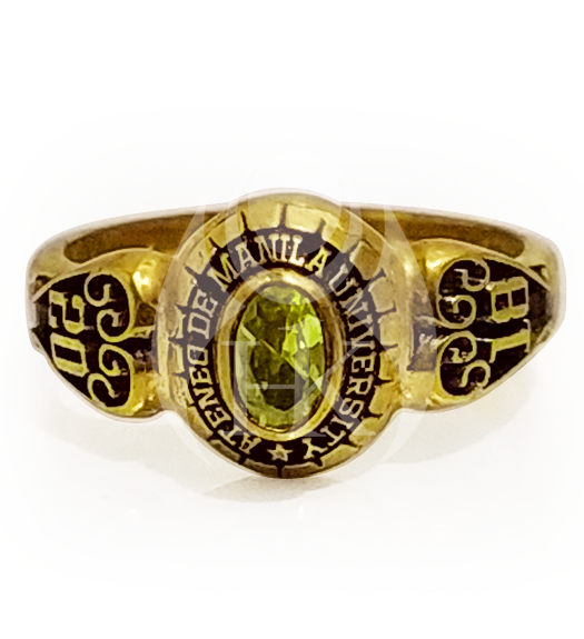 Ateneo De Manila University Ladies Class Ring
